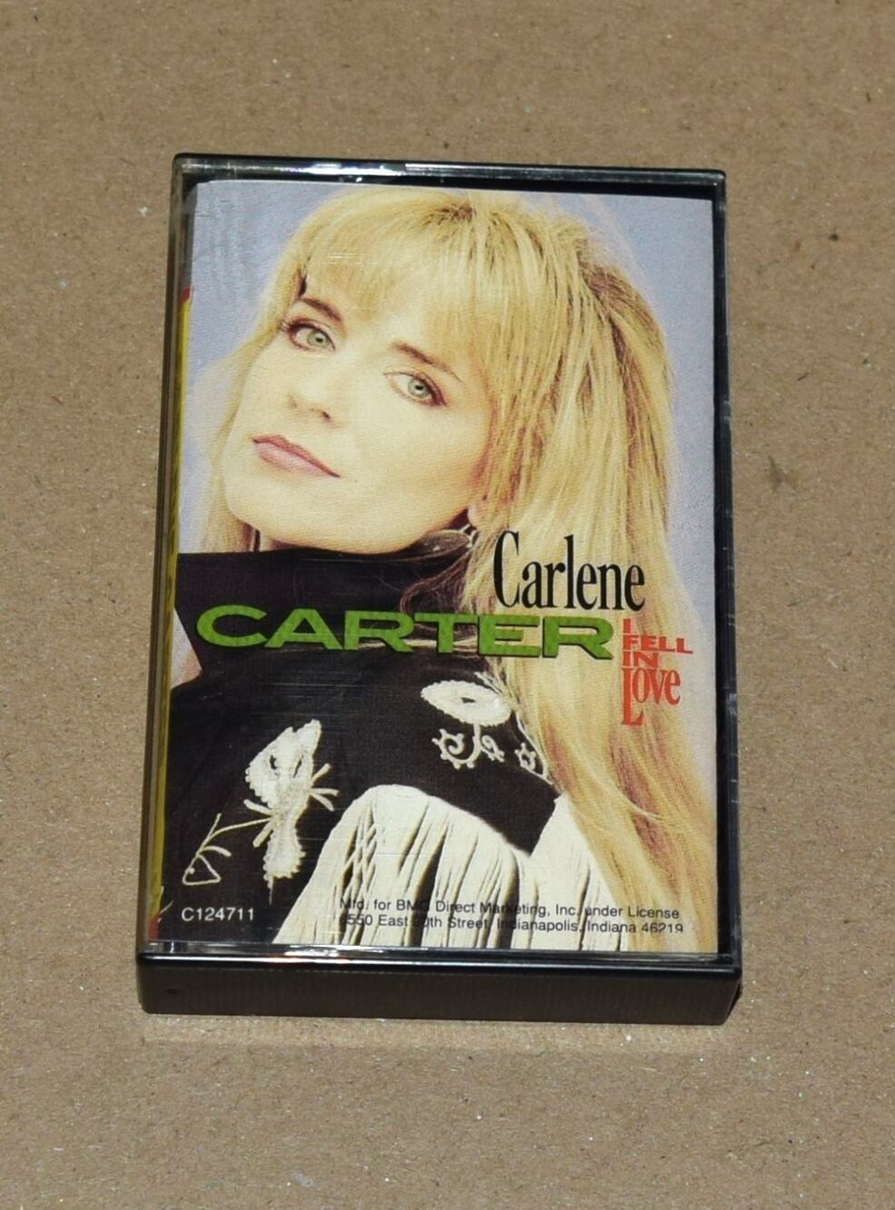 Carlene Carter Cassette I Fell In Love New